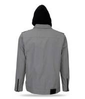 Fly Racing - Fly Racing Waxed Jacket - 354-6136S - Gray - Small - Image 2