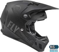 Fly Racing - Fly Racing Formula CC Primary Helmet - 73-4305S - Matte Gray/Black - Small - Image 4