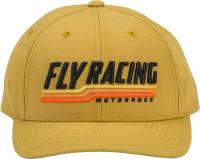 Fly Racing - Fly Racing Fly Nostalgia Hat - 351-0127 - Mustard - OSFM - Image 2