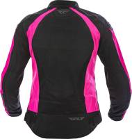 Fly Racing - Fly Racing CoolPro Womens Mesh Jacket - 477-8058-4 - Pink/Black - Large - Image 2