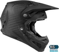 Fly Racing - Fly Racing Formula Carbon Solid Helmet - 73-4429L - Matte Black Carbon - Large - Image 4