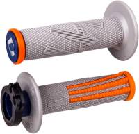 ODI - ODI Emig2 Pro V2 Lock-On Grips - Grey/Orange - H36EPGO - Image 2