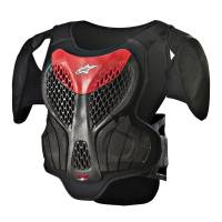 Alpinestars - Alpinestars A-5 S Youth Body Armor - 6740518-13-L/X - Black/Red - Lg-XL - Image 1