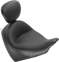 Mustang - Mustang Wide Touring Solo Seat with Driver Backrest - Vintage - 79628 - Image 1