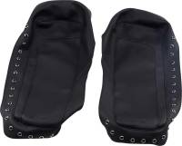 Mustang - Mustang Saddlebag Lid Covers - Black Studs - 77600 - Image 2