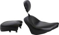 Mustang - Mustang Wide Touring Seat with Driver Backrest - Vintage - 79381 - Image 1