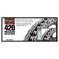 BikeMaster - BikeMaster 420 Standard Chain - 72 Links - Natural - 197503 - Image 1