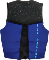 Fly Racing - Fly Racing Neoprene Womens Vest - 142424-500-810-20 - Navy/Blue - X-Small - Image 2