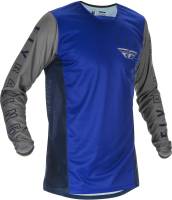 Fly Racing - Fly Racing Kinetic K121 Youth Jersey - 374-421YL - Blue/Navy/Gray - Large - Image 1