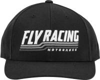 Fly Racing - Fly Racing Fly Nostalgia Hat - 351-0126 - Black - OSFM - Image 2