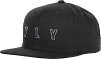 Fly Racing - Fly Racing WFH Hat - Black - 351-0069 - Black - OSFA - Image 2