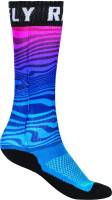 Fly Racing - Fly Racing MX Pro Socks - 350-0520S - Blue/Pink/Black - Sm-Md - Image 1