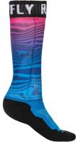 Fly Racing - Fly Racing MX Pro Socks - 350-0520S - Blue/Pink/Black - Sm-Md - Image 2