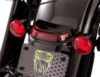 Ciro - Ciro Crown Taillight - Black Housing/RedLens - 40174 - Image 2