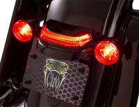 Ciro - Ciro Crown Taillight - Black Housing/RedLens - 40174 - Image 3