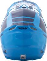 Fly Racing - Fly Racing F2 Carbon Rewire Helmet - 73-4163-3-M - Navy Blue/Light Blue - Medium - Image 3