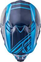 Fly Racing - Fly Racing F2 Carbon Rewire Helmet - 73-4163-3-M - Navy Blue/Light Blue - Medium - Image 4