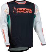 Moose Racing - Moose Racing Agroid Jersey - 2910-6995 - Teal/Black - Medium - Image 1