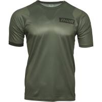 Thor - Thor Assist Short Sleeve Jersey - 5120-0041 - Army Green - Large - Image 1