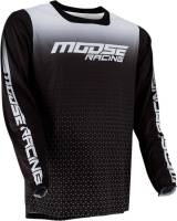 Moose Racing - Moose Racing M1 Jersey - 2910-6299 - Black/White - Large - Image 1