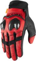 Icon - Icon Contra 2 Gloves - 3301-3711 - Red - 2XL - Image 1