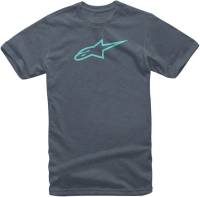 Alpinestars - Alpinestars Ageless II T-Shirt - 103772022-7776M - Navy/Turquoise - Medium - Image 1