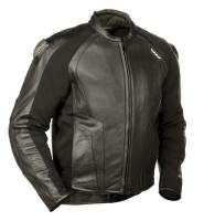 Fly Racing - Fly Racing Apex Leather Jacket - FLY SLJ BK sz38  XS - Black - X-Small - Image 1