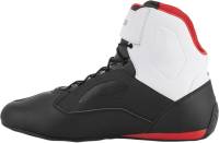 Alpinestars - Alpinestars Faster-3 Rideknit Riding Shoes - 2510319123-7.5 - Black/White/Red - 7.5 - Image 4