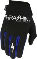 Thrashin Supply Company - Thrashin Supply Company Stealth Gloves - SV1-04-08 - Black/Blue - Small - Image 1