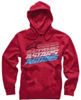 Alpinestars - Alpinestars Hashed Zip Hoodie - 101652001030L - Red - Large - Image 1