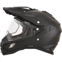 AFX - AFX FX-41DS Snow Solid Helmet With Double Lens And Breath Guard - 01210840 - Flat Black - Large - Image 1