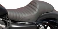 Saddlemen - Saddlemen Americano Cafe Seat - Classic - Pleated - Black - 807-11-0933 - Image 1