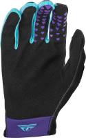 Fly Racing - Fly Racing Lite Youth Gloves - 375-610YL - Black/Aqua - Large - Image 2