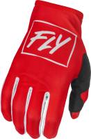 Fly Racing - Fly Racing Lite Youth Gloves - 375-712YL - Red/White - Large - Image 1