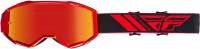 Fly Racing - Fly Racing Zone Goggles - 37-5144 - Red / Red Mirror/Smoke Lens - OSFM - Image 1