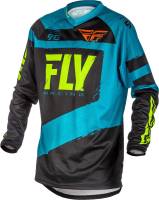 Fly Racing - Fly Racing F-16 Youth Jersey (2018) - 371-921YX - Blue/Hi-Vis - X-Large - Image 3