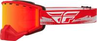 Fly Racing - Fly Racing Focus Snow Goggles - 37-50079 - Red/Gray / Red Mirror/Amber Lens - OSFM - Image 1