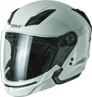 Fly Racing - Fly Racing Tourist Solid Helmet - F73-8104~5 - Pearl White - X-Large - Image 1