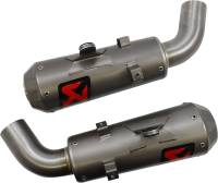 Akrapovic - Akrapovic Slip-On Line Dual Exhaust - Titanium Muffler - S-D9SO15-HCBT - Image 1