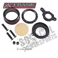 Trask Performance - Trask Performance Assault Charge High-Flow Air Cleaner - Gloss Black Powdercoat - TM-1023-GBK - Image 2