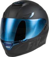 Fly Racing - Fly Racing Sentinel Recon Helmet - 73-8396X - Matte Black/Blue Chrome - X-Large - Image 1