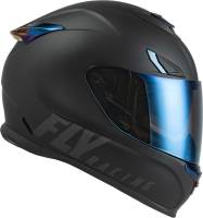 Fly Racing - Fly Racing Sentinel Recon Helmet - 73-8396X - Matte Black/Blue Chrome - X-Large - Image 4