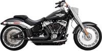 Vance & Hines - Vance & Hines Shortshots Staggered Exhaust System - Black - 47235 - Image 2