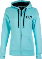 Fly Racing - Fly Racing Fly Logo Womens Hoody - 358-0131L - Blue - Large - Image 1