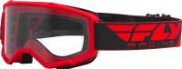 Fly Racing - Fly Racing Focus Goggles - 37-5100 - Red / Clear Lens - OSFM - Image 1