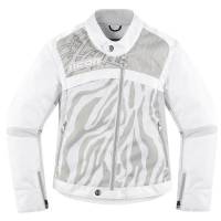 Icon - Icon Womens Hella 2 Textile Jackets - 2822-0596 - White - Large - Image 1