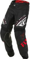 Fly Racing - Fly Racing Kinetic K220 Youth Pants - 373-53324 - Red/Black/White - 24 - Image 4