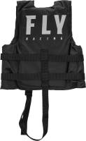 Fly Racing - Fly Racing Nylon Child Vest - 112224-700-001-20 - Black - 30-50 Lbs. - Image 2