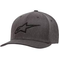 Alpinestars - Alpinestars Ageless Curve Hat - 1017-81010-1910-L/XL - Charcoal Heather/Black - Lg-XL - Image 1