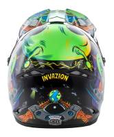 Fly Racing - Fly Racing Kinetic Invasion Youth Helmet - XF73-3453YS - Green - Small - Image 3